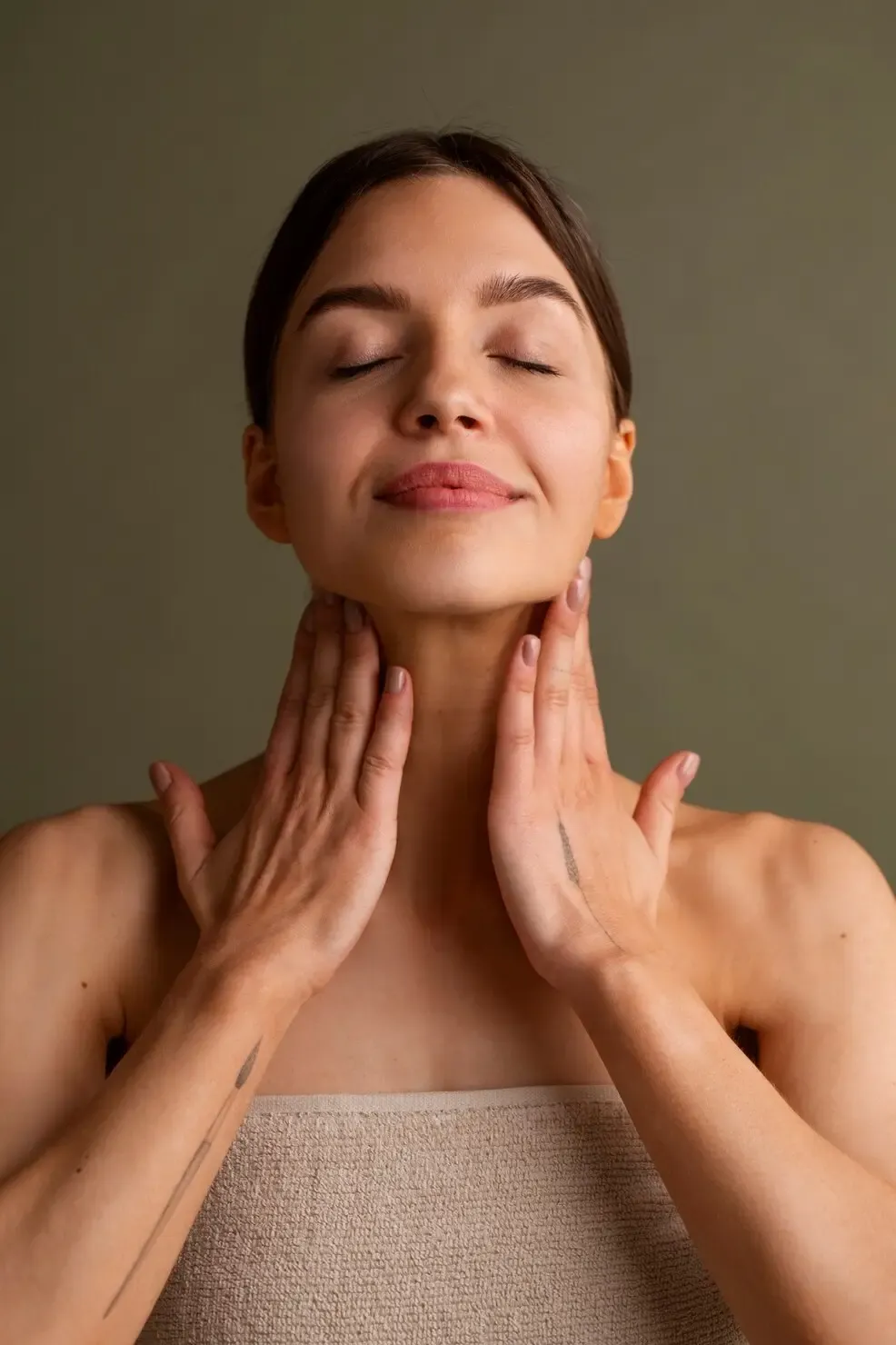 Pele com sinais de melasma em avaliação para tratamento